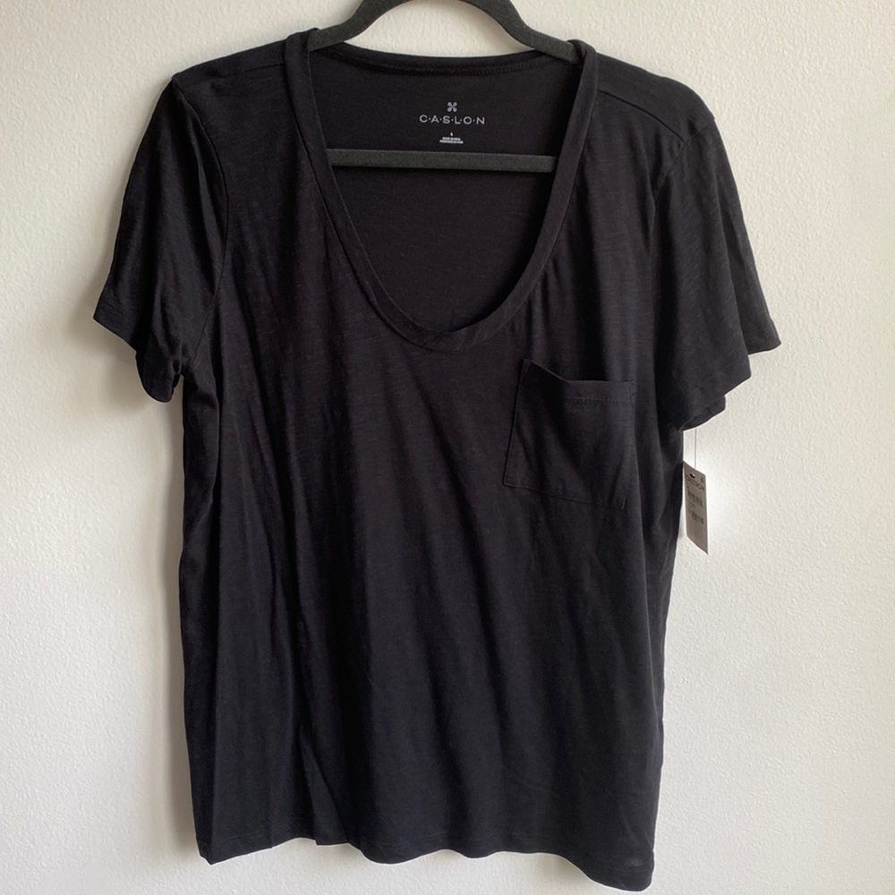 Black V neck